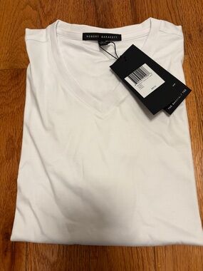 Robert Barakett White T-Shirt
